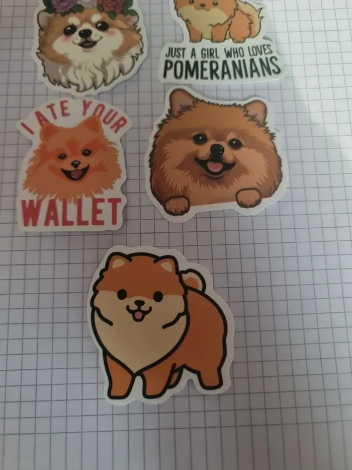 Lot d'autocollants motif chien (Lot H) - photo numéro 4