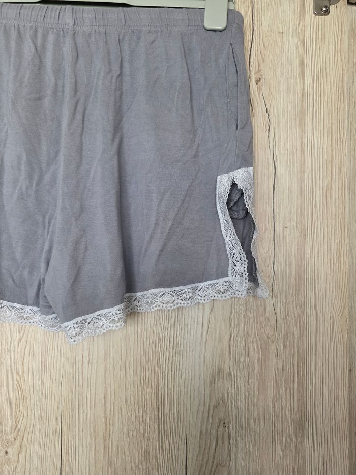 ENSEMBLE PYJAMA SHORT DÉBARDEUR FEMME TAILLE MARQUE FASHION - photo numéro 5