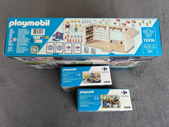 Lot supérette magasin supermarché primeur caisse avec accessoires - Playmobil Collection - photo numéro 7