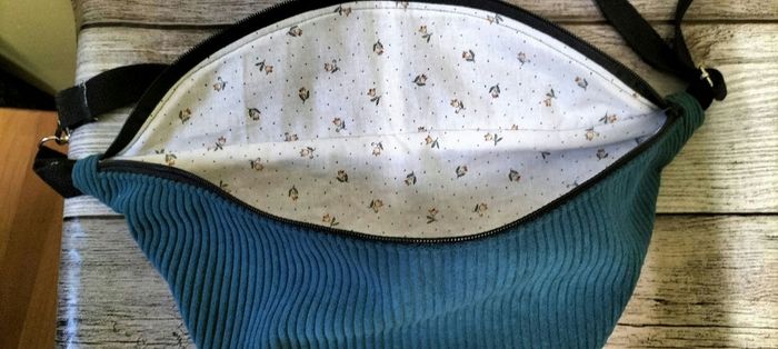 Banane xl velours côtelé et coton - photo numéro 2