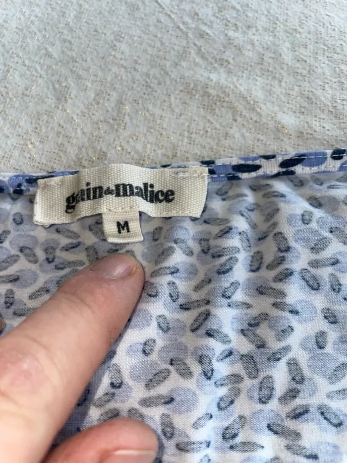 Tee shirt grain de malice M - photo numéro 2