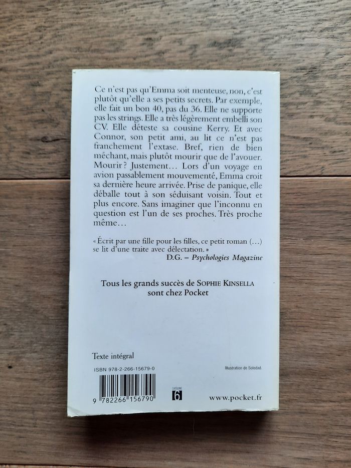 Les petits secrets d'Emma de Sophie Kinsella - photo numéro 2