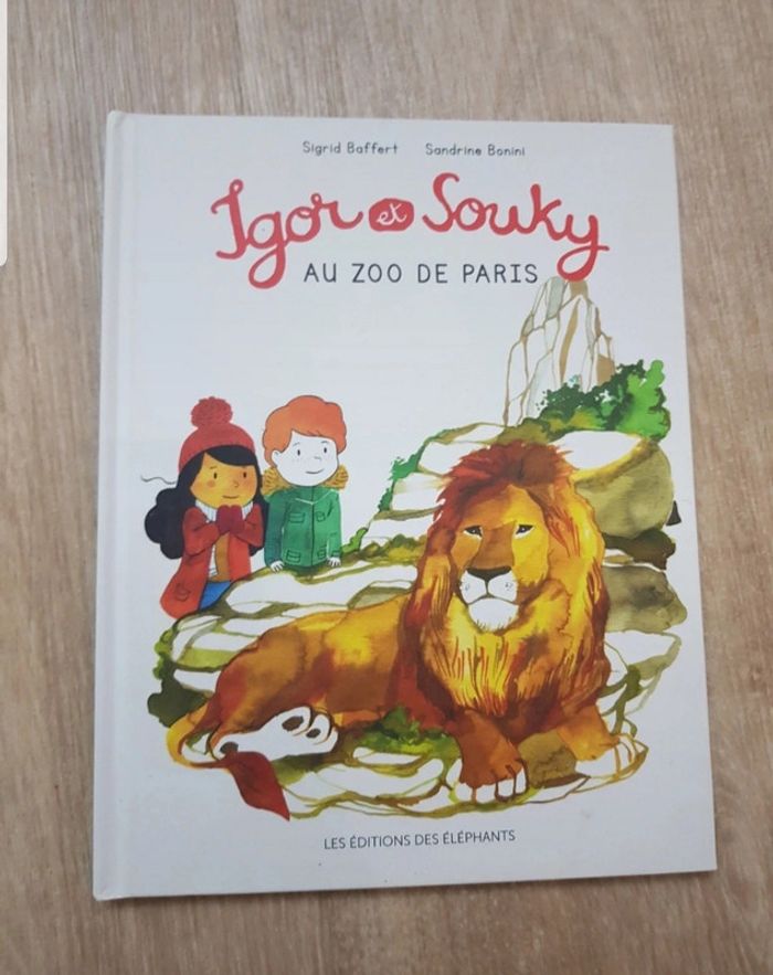Livre Igor et Souky au zoo de Paris
