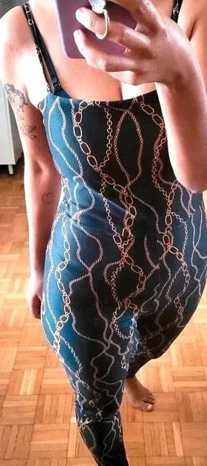 Combinaison moulante sexy Bershka Taille S - photo numéro 3