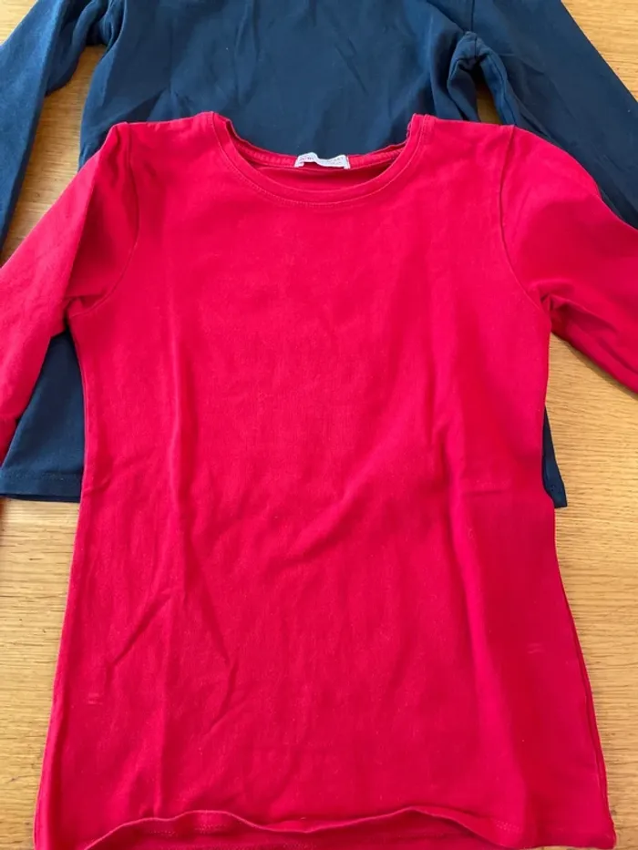 Lot 3 t-shirt manches longues 10 ans - photo numéro 4