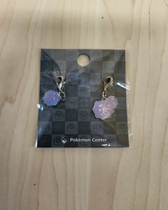 Set 2 Straps Pokemon Center : Smogogo / Smogo