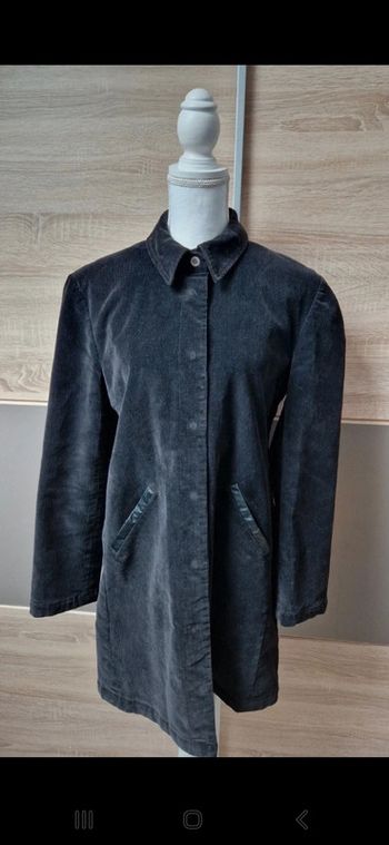 Manteau velours.
