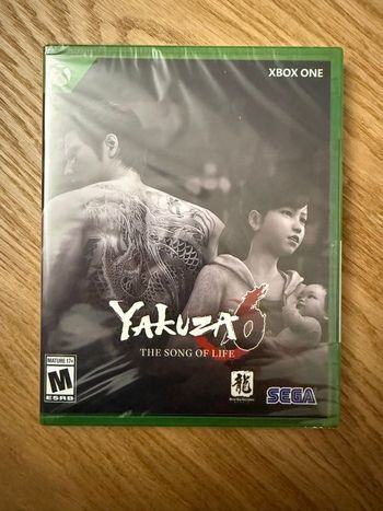 Yakuza 6 : The Song of Life - Jeu Microsoft Xbox One / Series X NEUF sous blister Limited Run Games LRG#045
