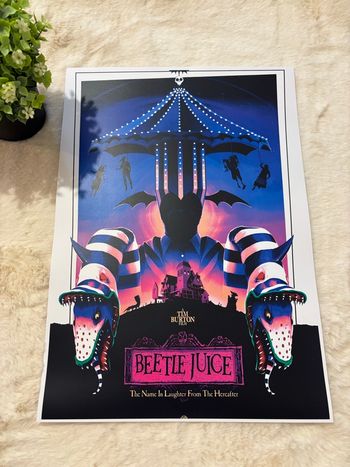 Affiche A3 ~ Beetlejuice