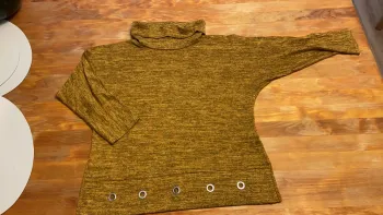 Sous pull moutarde manches im-longues