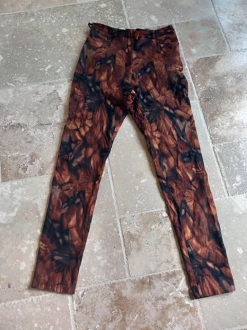 Pantalon Imprimé Taille 40