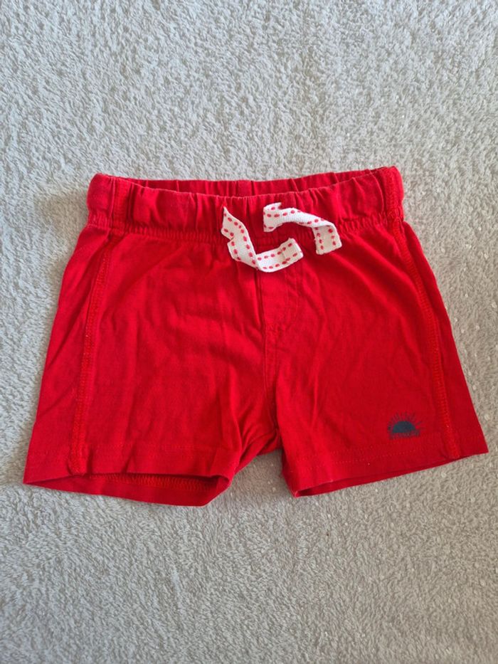 Short coton 12 mois