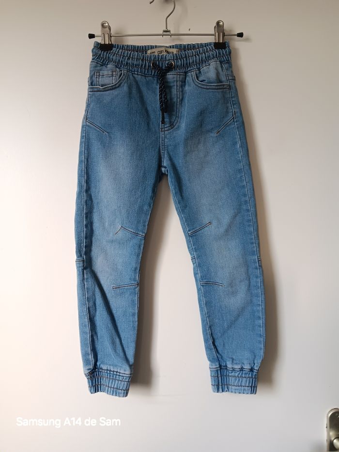 Jean garçon cuff jogger 5-6ans