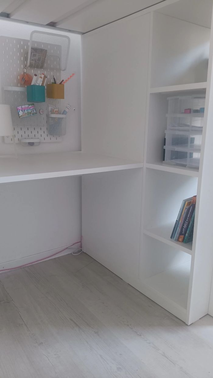 Lit avec bureau - photo numéro 2