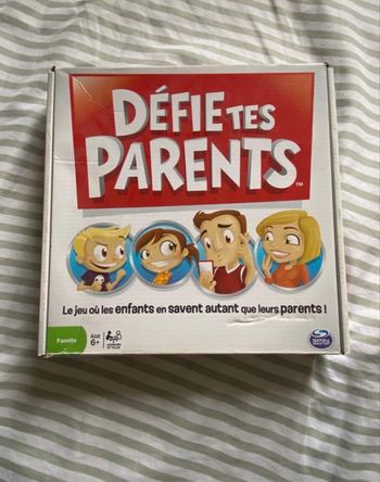 Jeux de société défi tes parents 