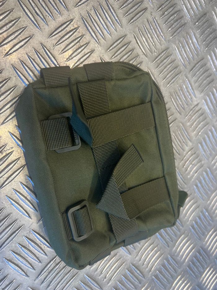 Sac tactique edc pochette compatible molle ceinture nylon secours tactique chasse fermeture éclair - photo numéro 2
