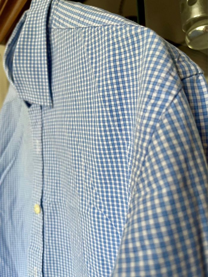 Chemise ML T.40 (M) Café Coton ceintrée - photo numéro 3