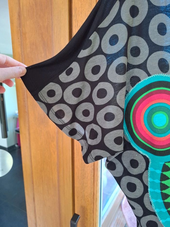 T shirt manches courtes desigual - photo numéro 5