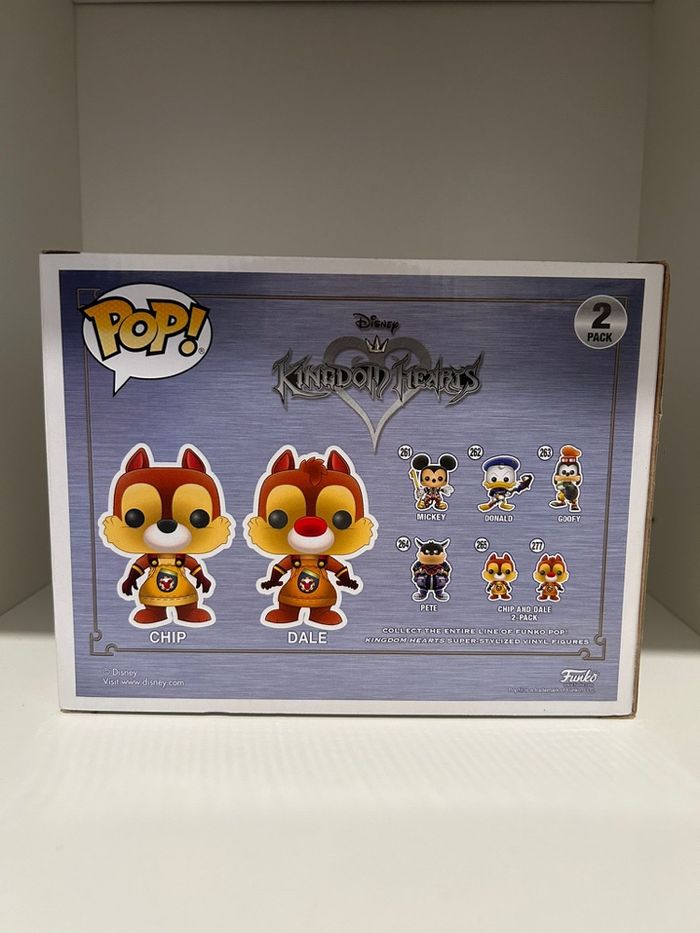 Funko Pop Disney – Chip and Dale (Pack 2) - photo numéro 2