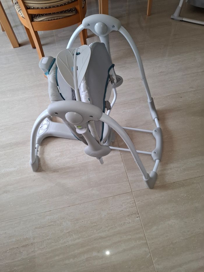 Ingenuity, Balancelle et Transat Portable - Nash, 5 vitesses de balancement, vibrations apaisantes, 12 mélodies, 4 sons de la nature, arche de jeu, dès la naissance à 9 kg - photo numéro 4