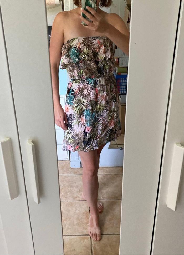 Robe bustier tropicale - photo numéro 6