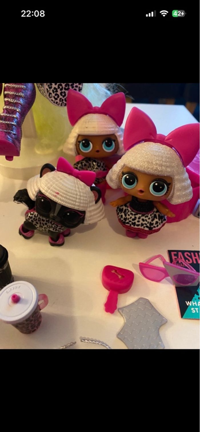 MGA- L.O.L O.M.G. Lady Diva Doll with 20 Toy Surprises 560562, Multi-Colour - photo numéro 4