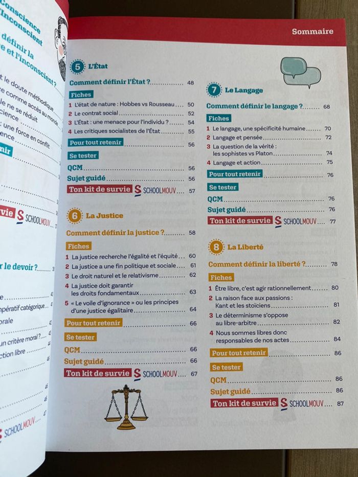 Livre focus bac avec school mouv Philo - photo numéro 4