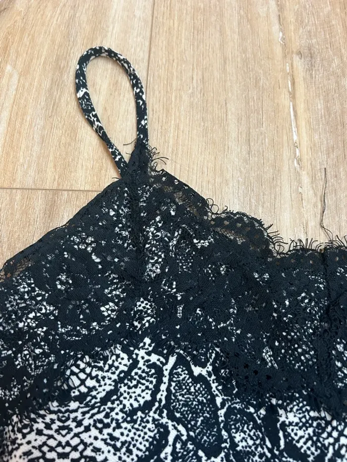 Débardeur Jennyfer motif zèbre - photo numéro 2