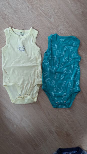 Bodies été 24 mois Kiabi