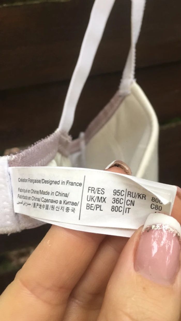 Soutien gorge bois de rose - photo numéro 3