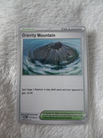 Carte Pokémon Gravity Mountain