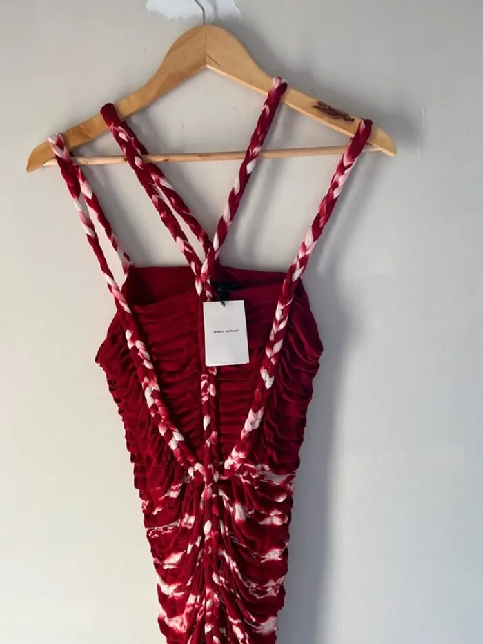 Robe rouge Isabel Marant - photo numéro 4