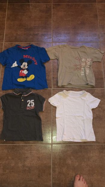 Lot de tee-shirts 👕 4A (*4)