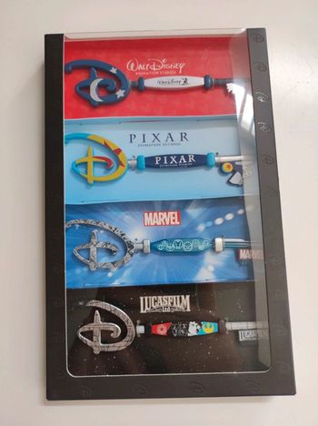 Coffret 4 clés Disney ShopDisney/ coffret collection de démarrage