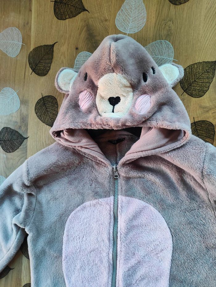 Combinaison ours brun 🐻 taille 12 ans - photo numéro 2