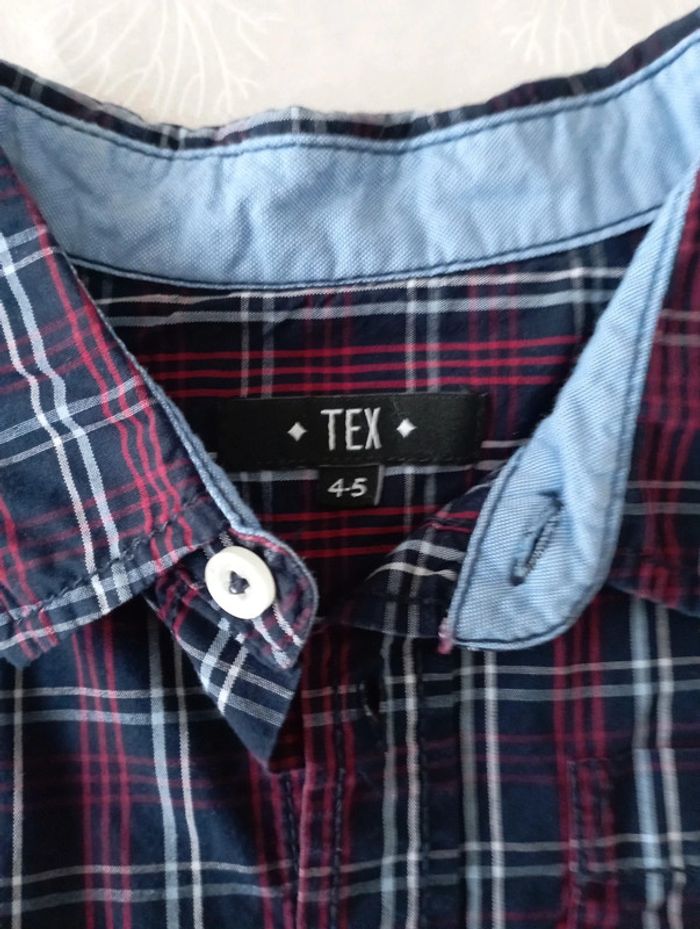 Chemise multicolore manches longues 4/5 ans Tex - photo numéro 2
