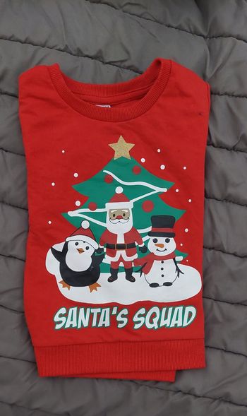 Pull manche longue Noël