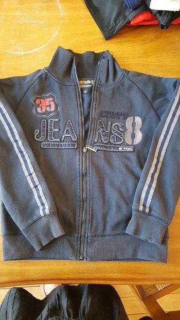 Sweat gilet zippé scott garçon 10 ans