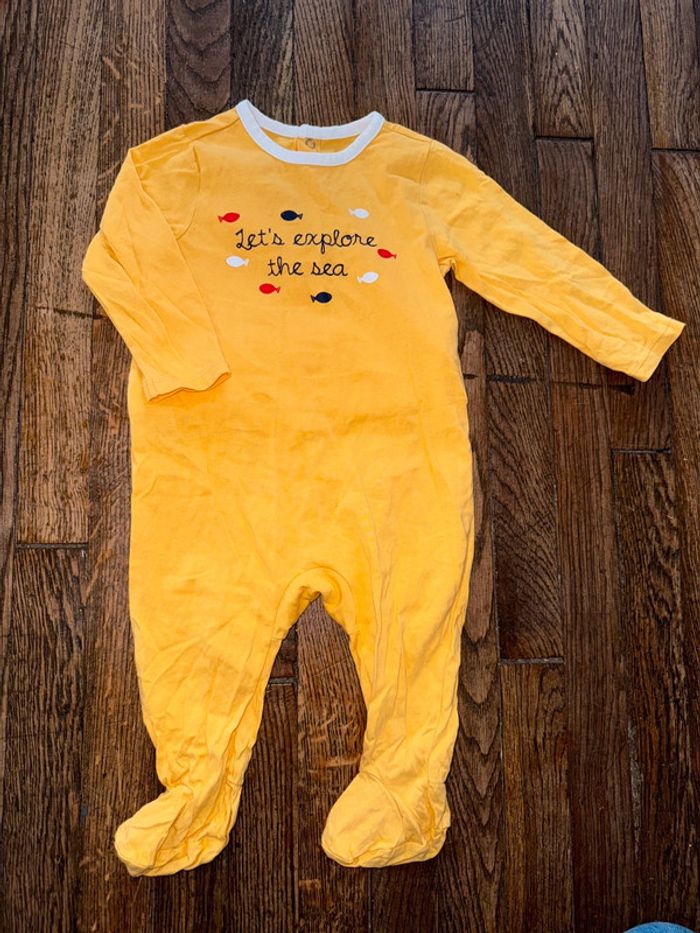 Pyjama coton orchestra 12 mois