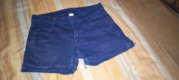 Short en jean marine 9 10 ans
