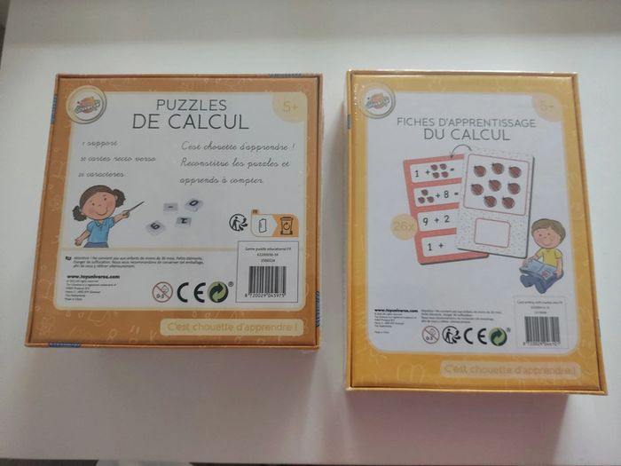 Lot de jeux apprentissage calcul - photo numéro 2