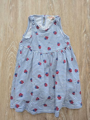 Robe fraise 12 mois DPAM