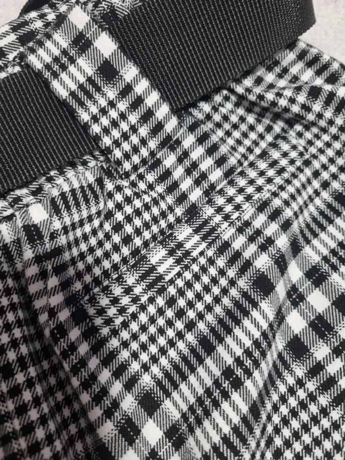 Short à damier noir et blanc - photo numéro 6