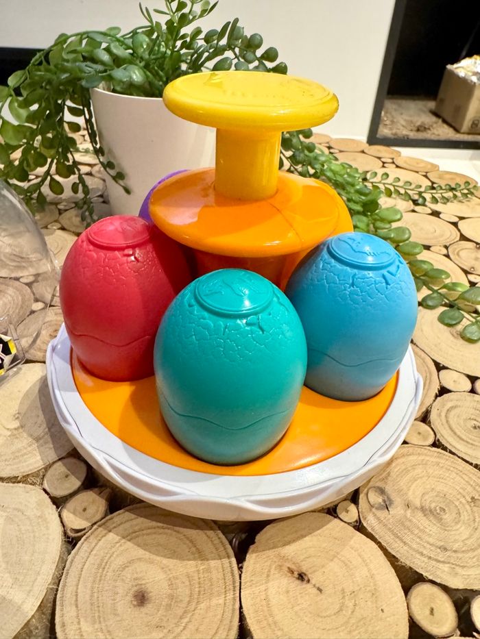 Toupie œuf dinosaures Jurassic Park jouet - photo numéro 5