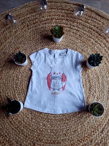 Tee-shirt fille 12 mois