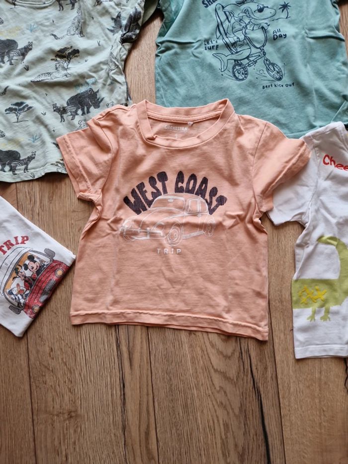 5 t-shirts 3 ans - photo numéro 3