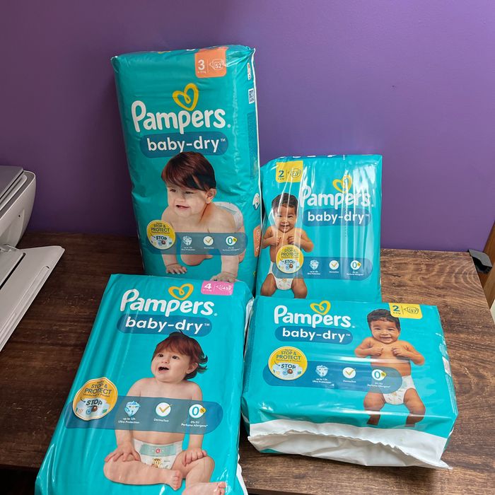 Lot de couche pampers