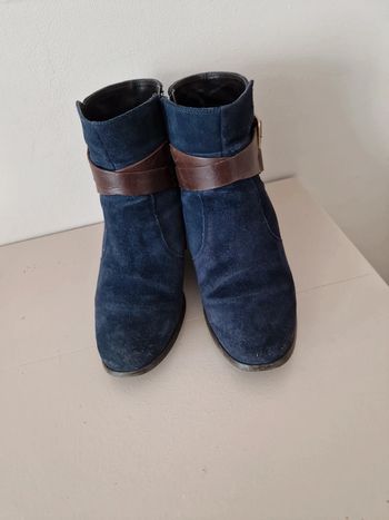 Bottines en dain 💙