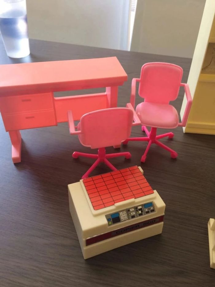 barbie vintage office play set arco mattel - photo numéro 2