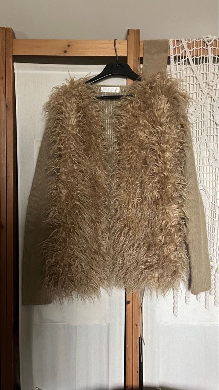 Gilet fourrure
